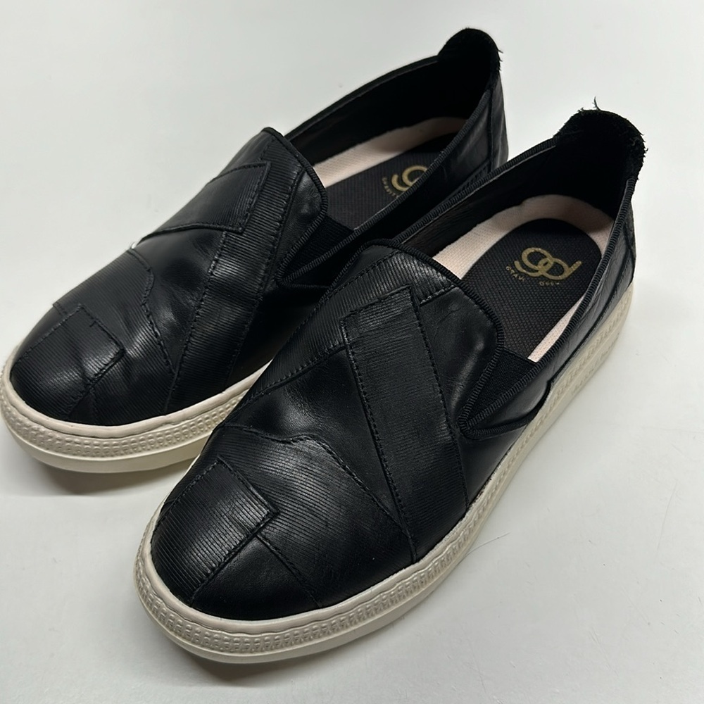 Gravity Defyer G-defy Orpha Leather Slip On Flat Loafers Shoes Black Size 7 - Picture 6 of 10